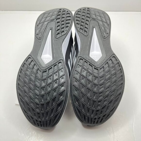 NEW adidas Duramo 10 Low Core Black - Size 4 - Picture 6 of 8